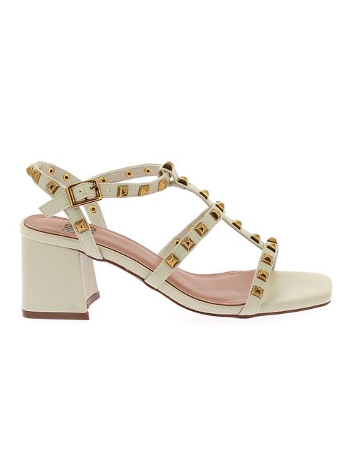 sandalo con tacco da donna in ecopelle beige BIBI LOU | 891X